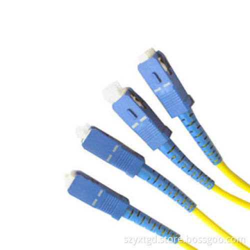 SC/PC or SC/PC SM Duplex Optical Fiber Patch Cord/Jumper/Fiber Cable/Pigtail